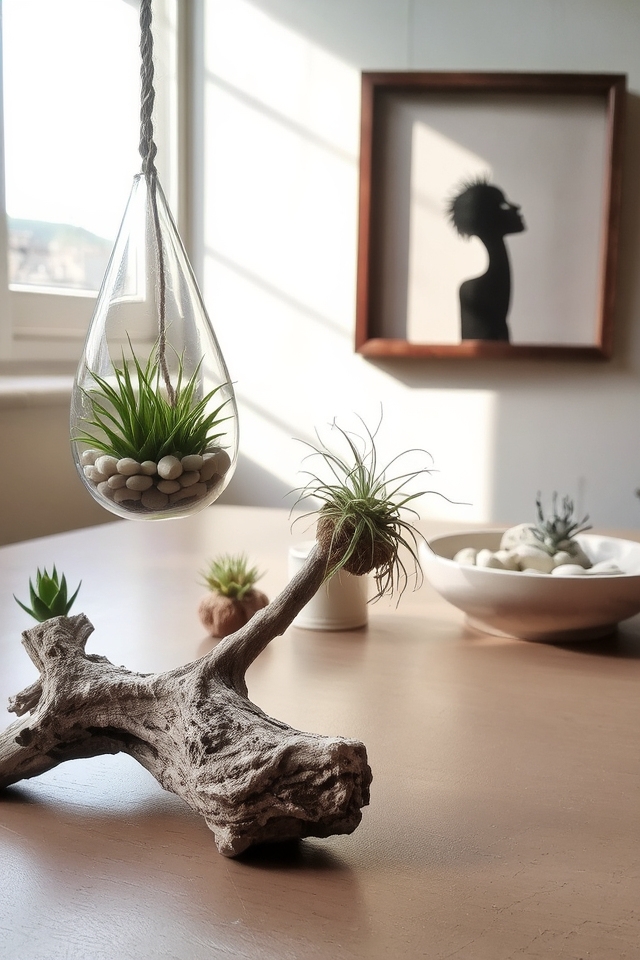 creative air plant displays