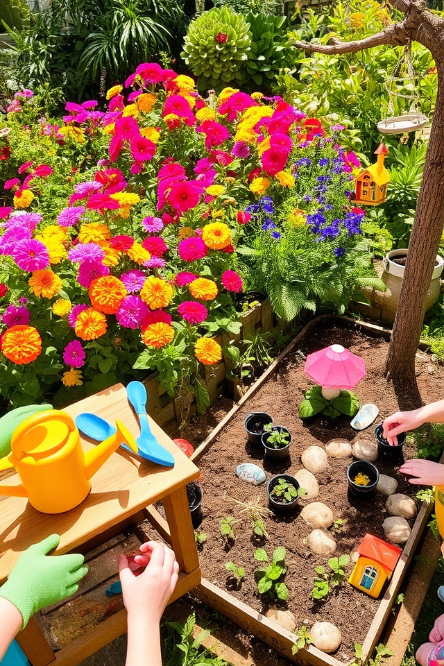 creative gardening projects for kids
