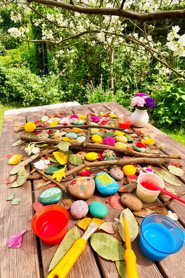 creative outdoor art activities