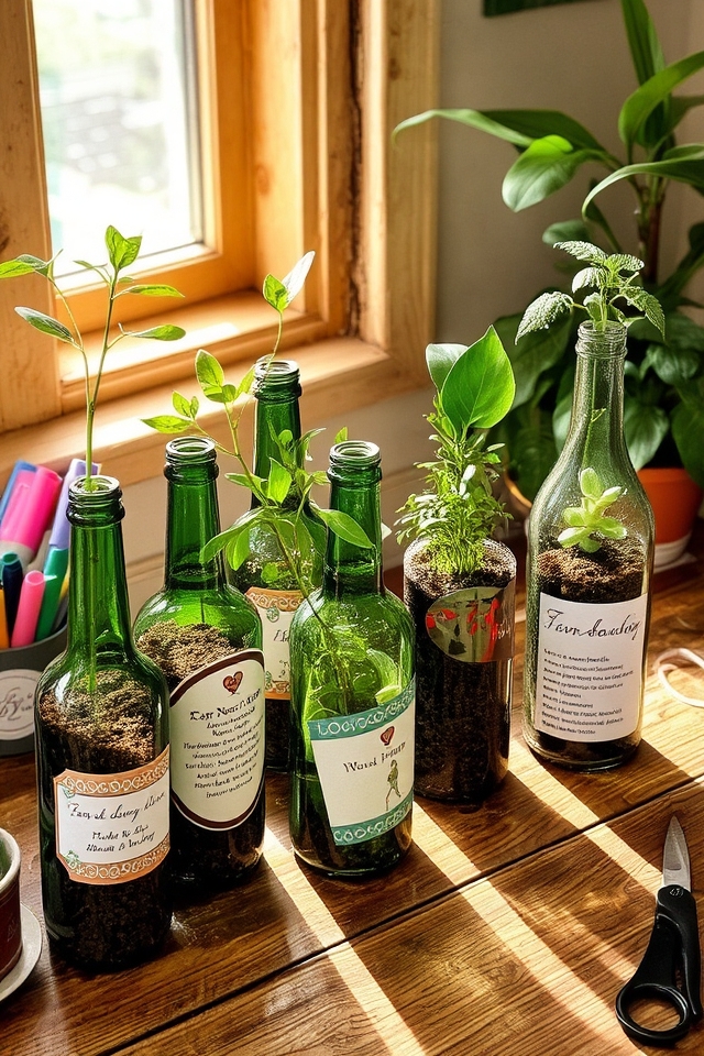 creative personalized garden labels