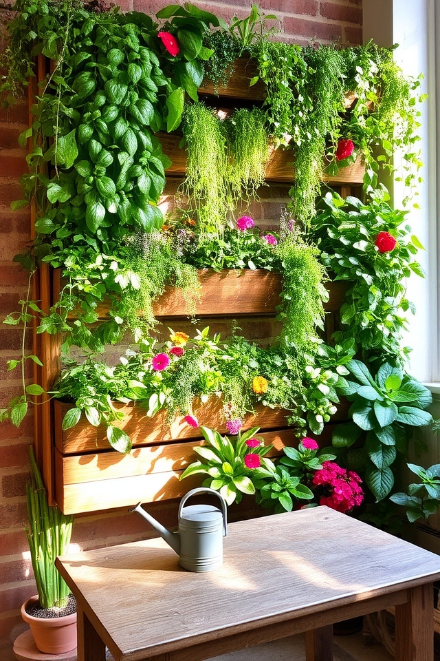 creative space saving greenery solutions