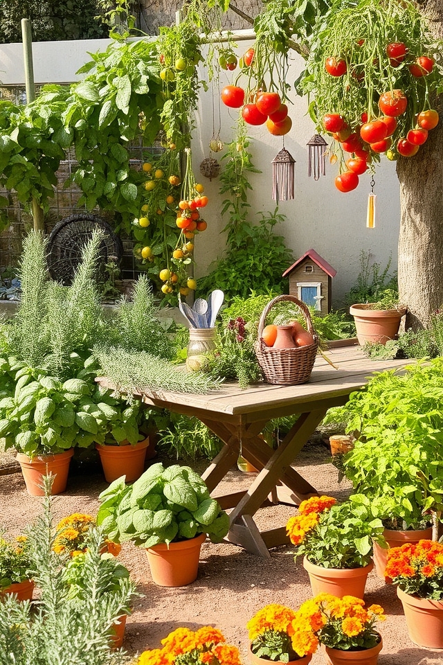 creative themed garden designs