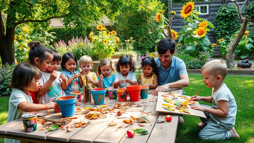 creativity through nature exploration