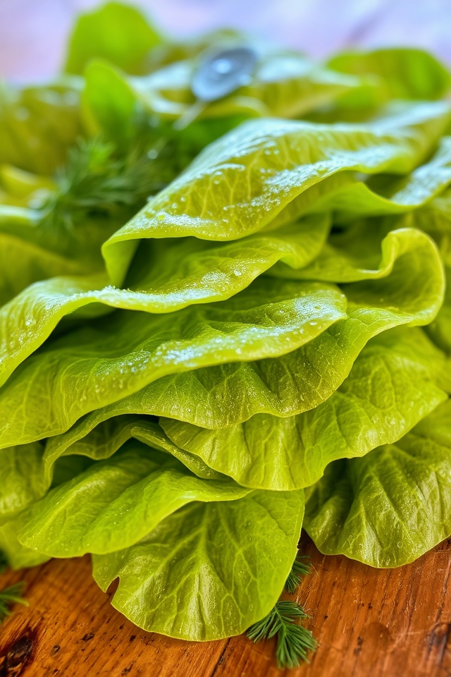 crisp and quick growing greens