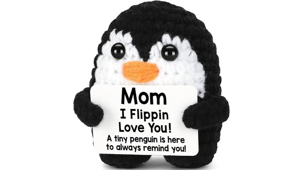 crochet penguin gifts mom