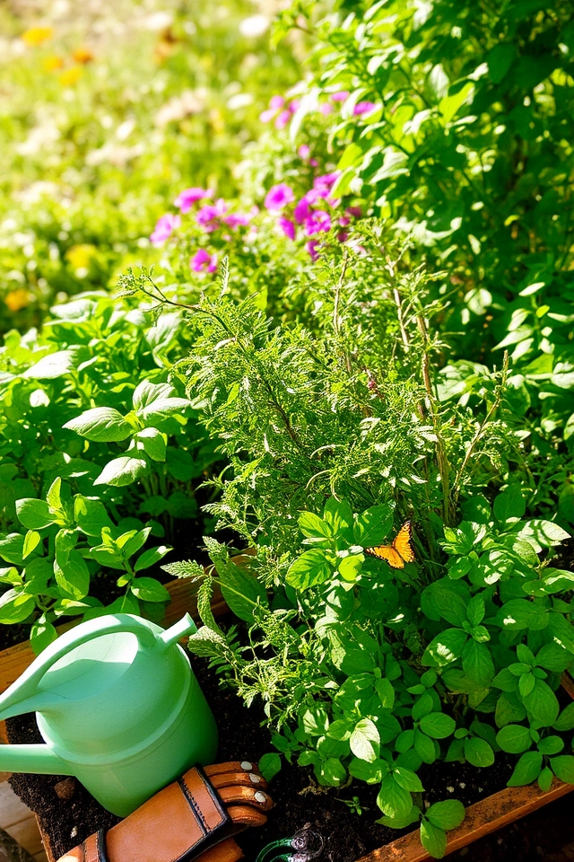 cultivate aromatic culinary herbs