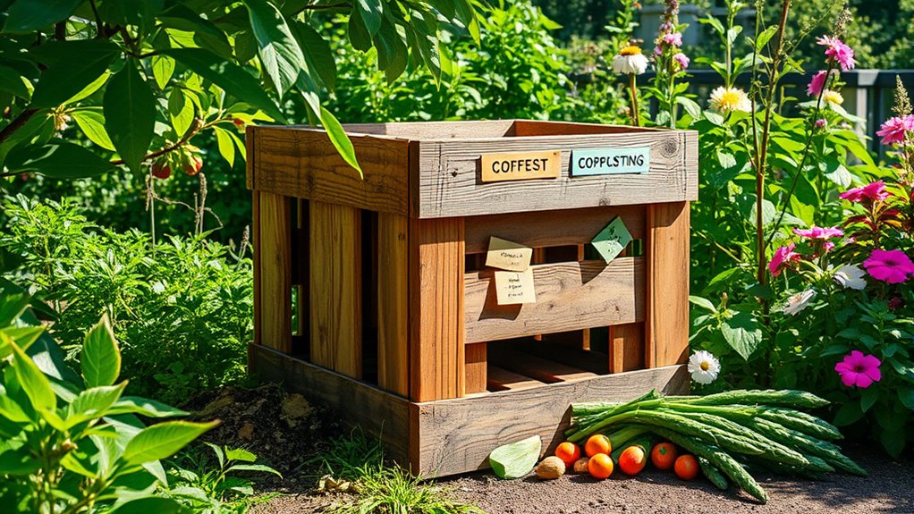 custom compost bin creation