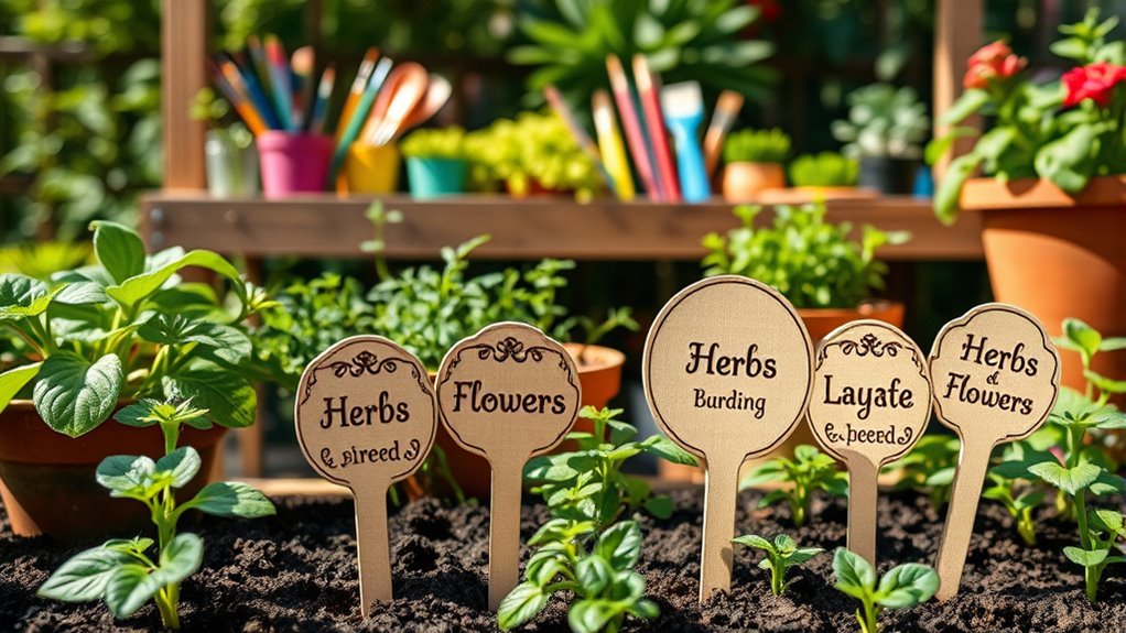 customized plant labeling tools