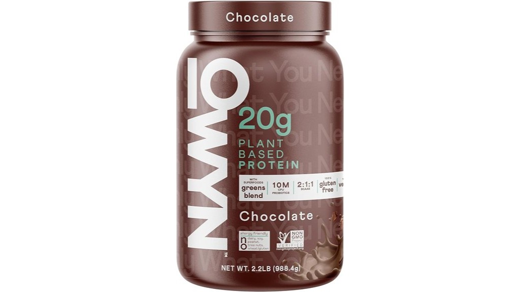 dairy free chocolate protein