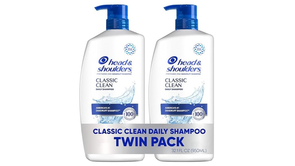 dandruff shampoo twin pack