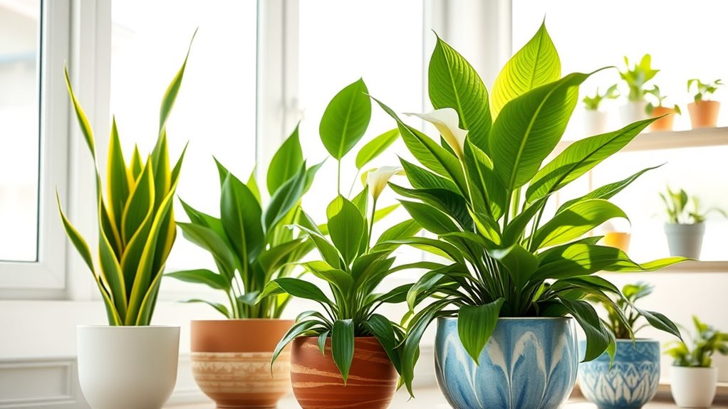 decorative toxin removing plants