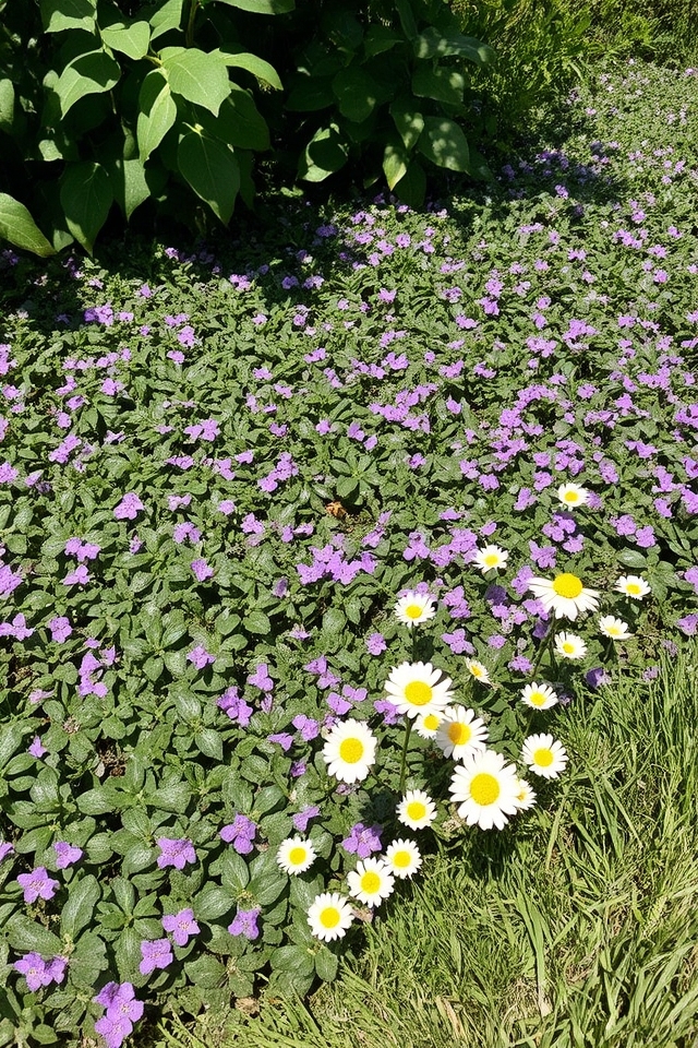 delicate low growing garden covers