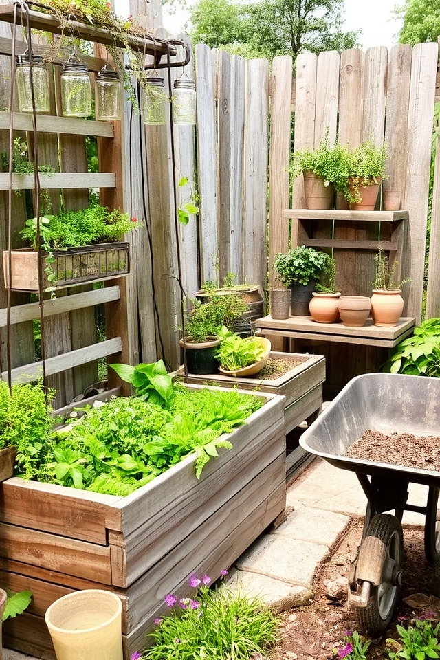 diy garden repurposing projects