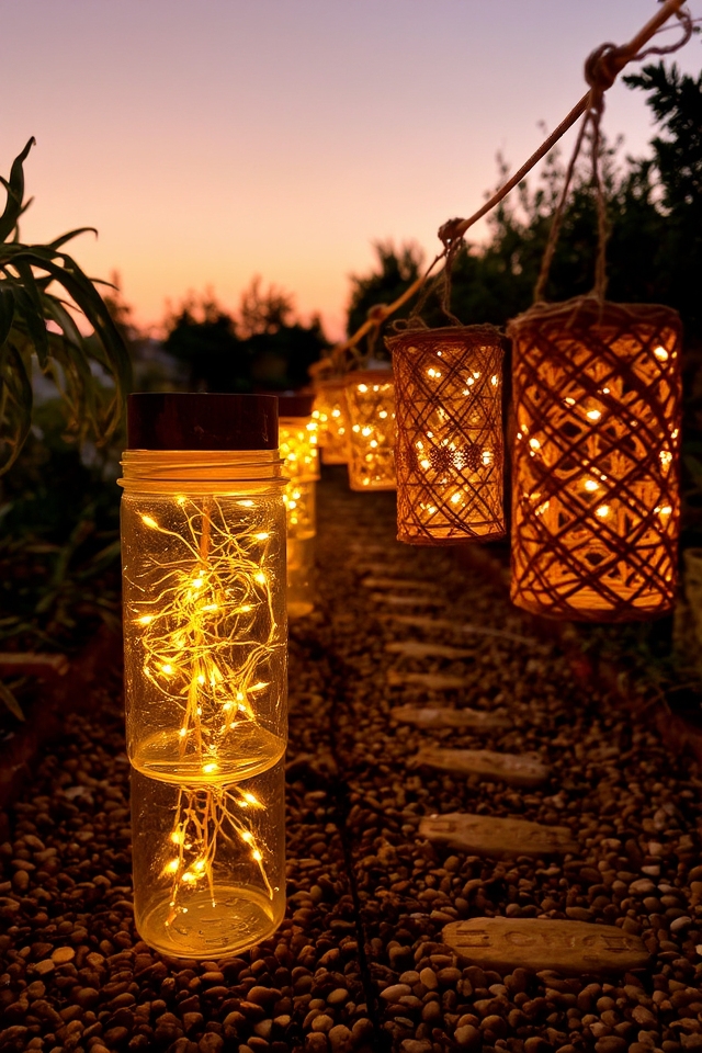 diy solar pathway lighting