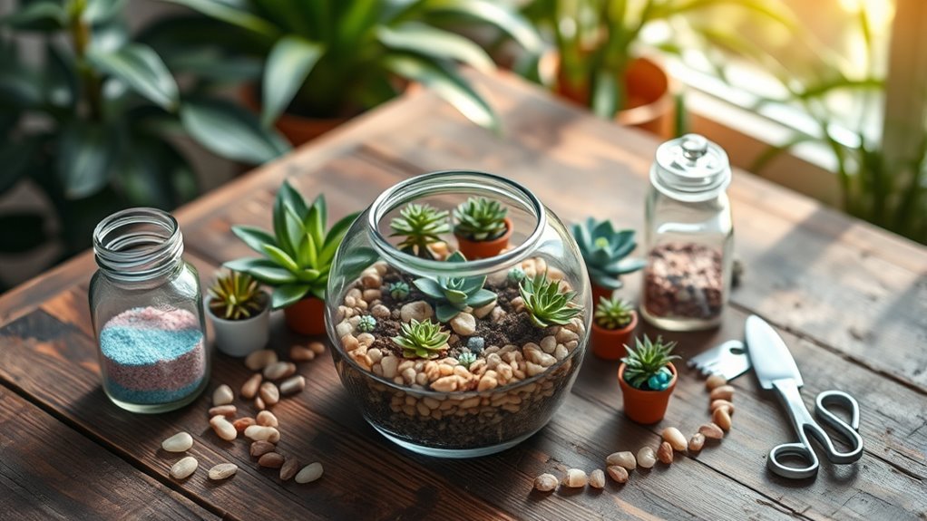 diy terrarium creation kit
