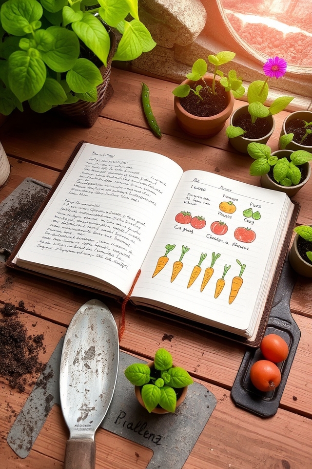 document your gardening journey