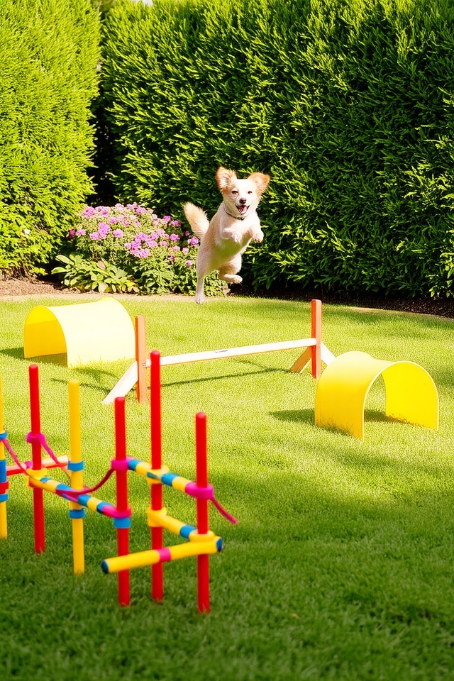dog agility training course