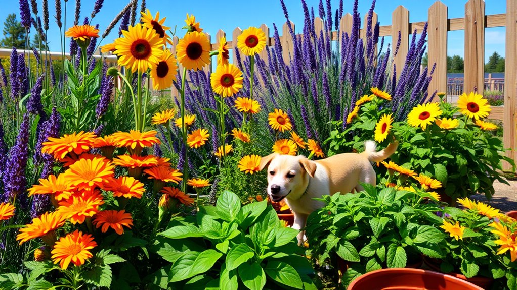 dog friendly garden plant selections