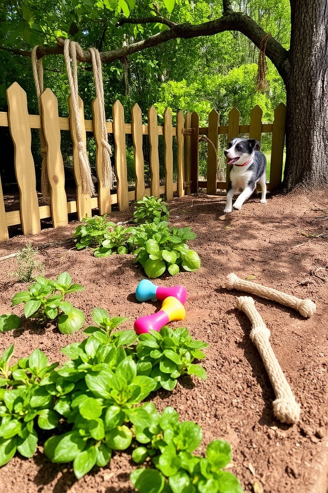 dog safe chewing environment setup