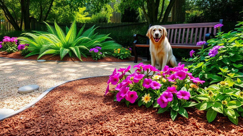 dog safe mulch options recommended