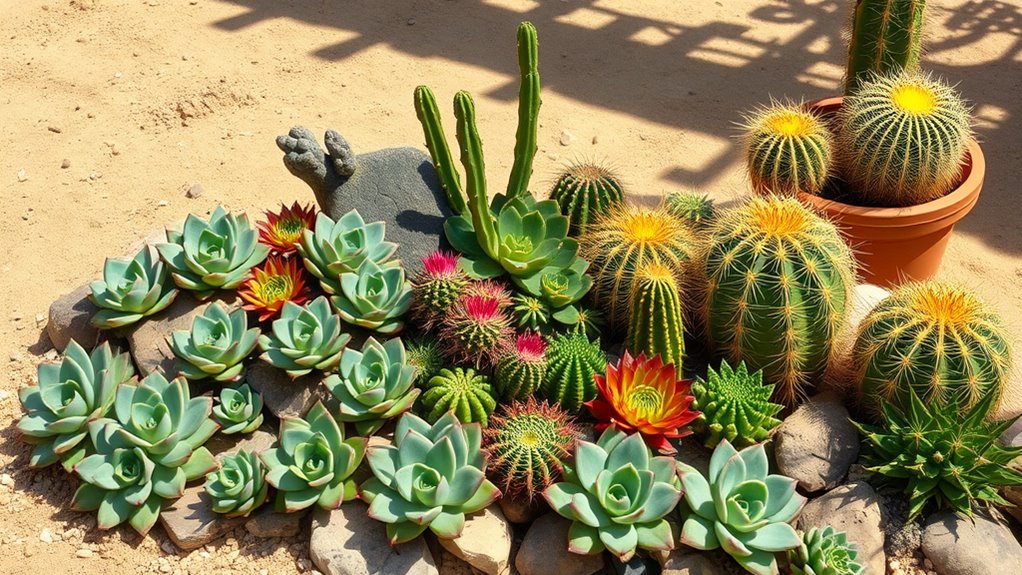 drought tolerant garden arrangements