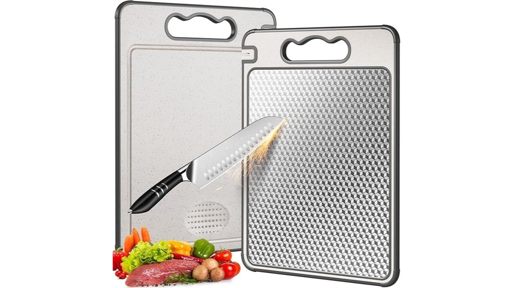 durable dual sided cutting board