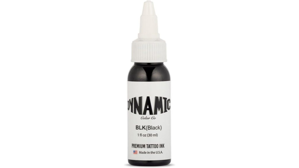 dynamic black tattoo ink