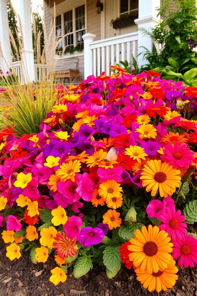 dynamic floral garden design