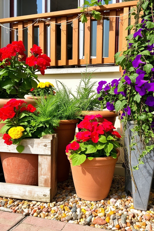 dynamic outdoor container displays