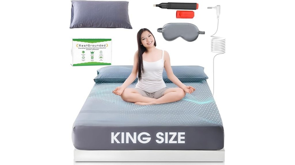 earthing king size sheet