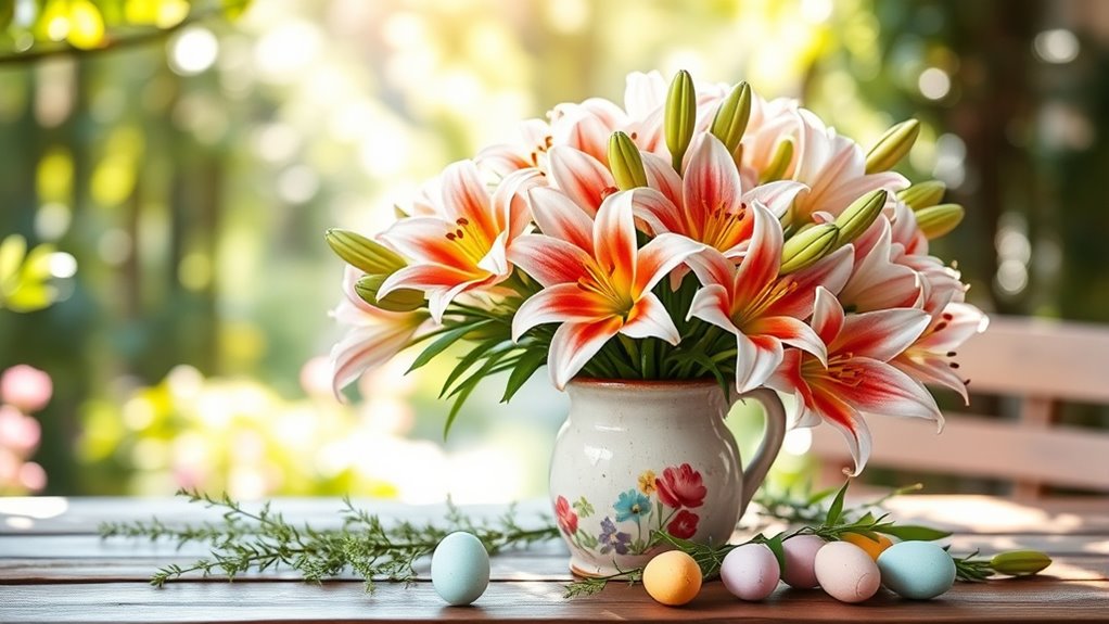 easter lilies symbolize renewal
