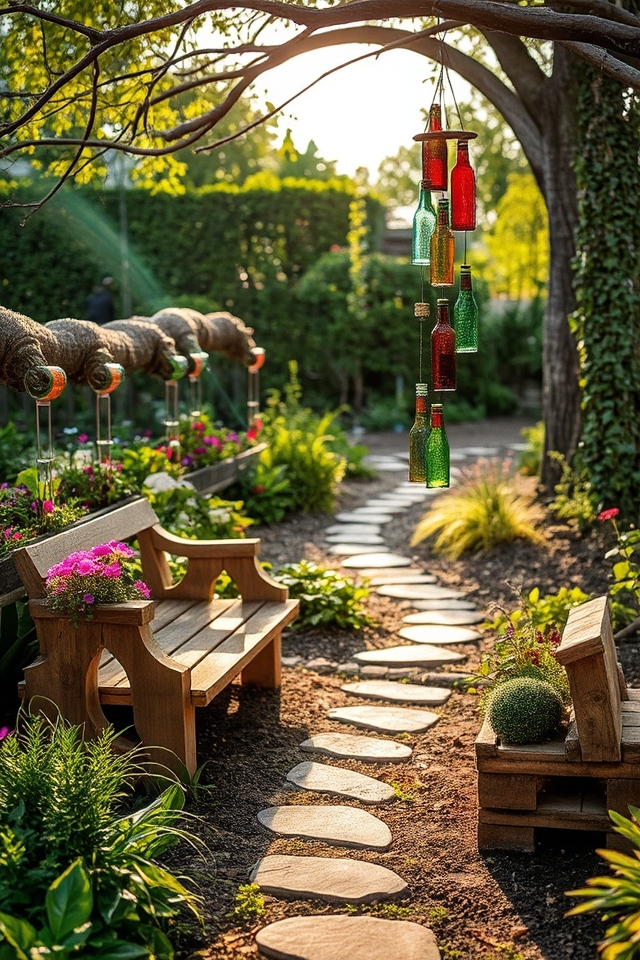 eco friendly garden decor