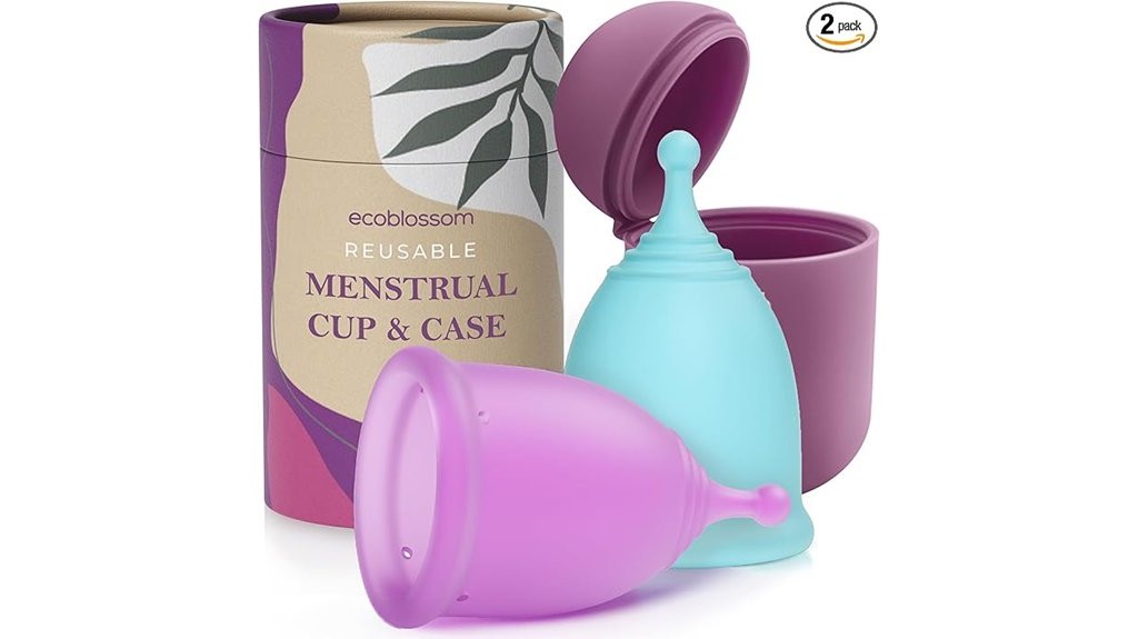 eco friendly menstrual cup set