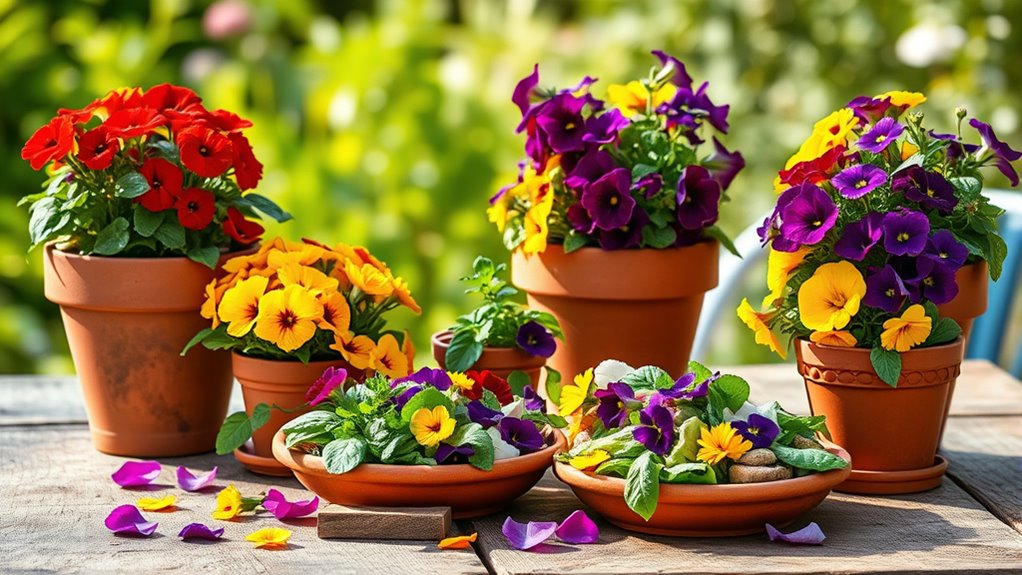 edible flowers enhance dishes