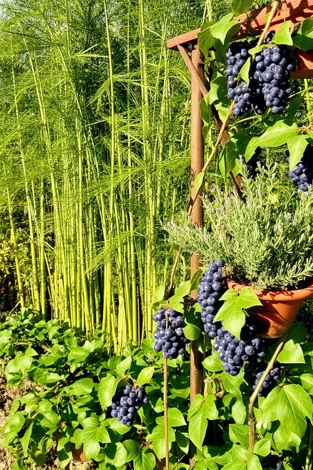edible plant privacy screens