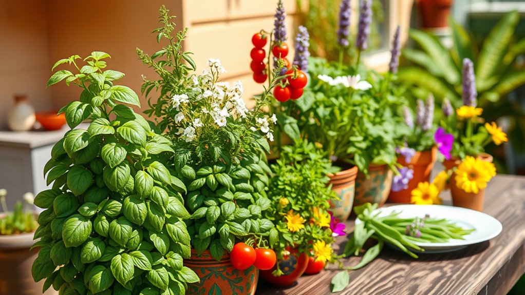 edible plants enhance gardens