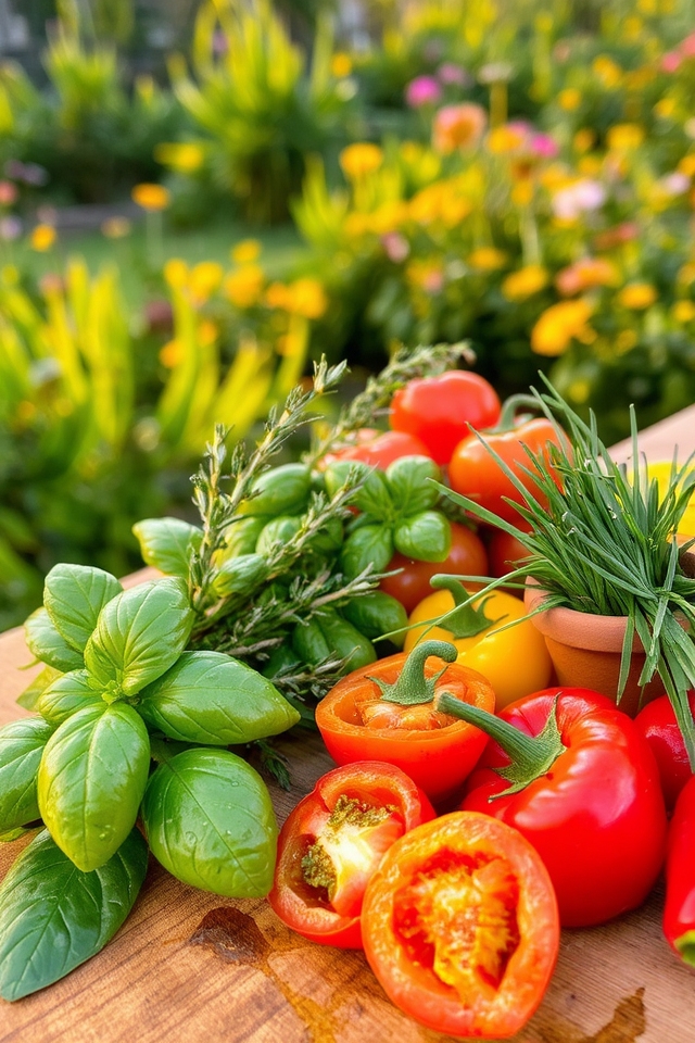 edible plants for aesthetics