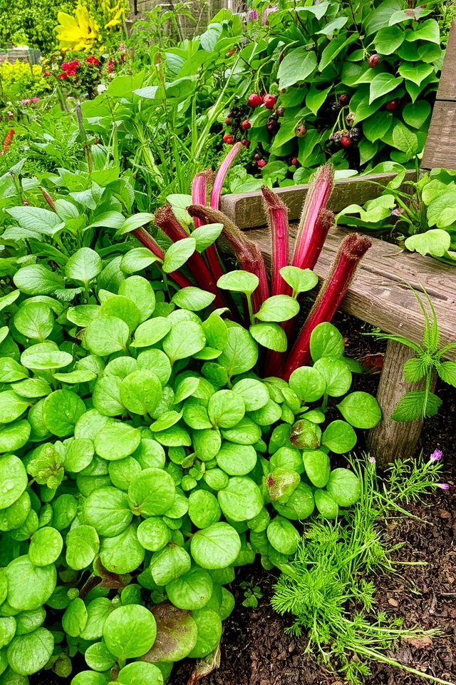 edible plants for wet areas