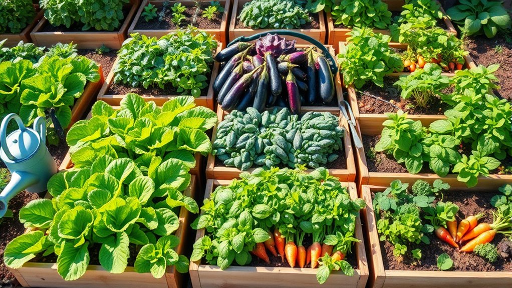 efficient small space gardening