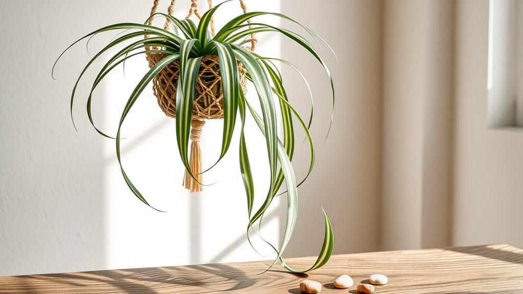 elegant air purifying houseplant choice