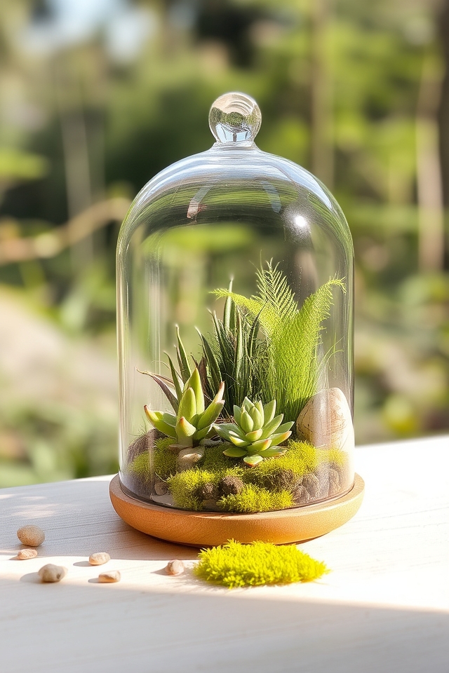elegant indoor nature displays