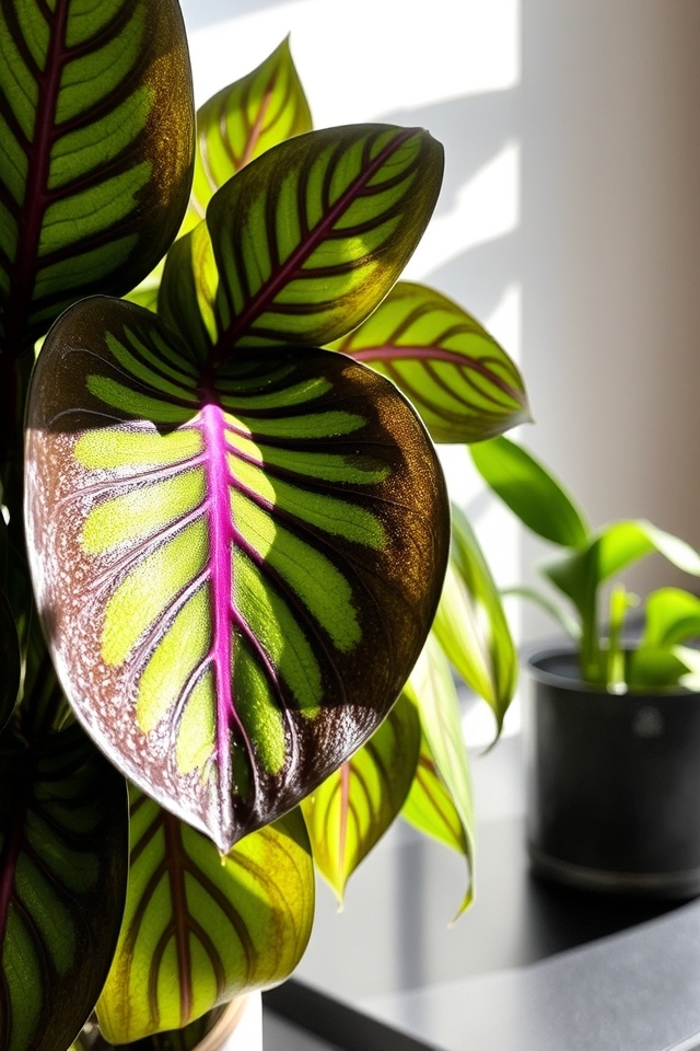 elegant low light office plant