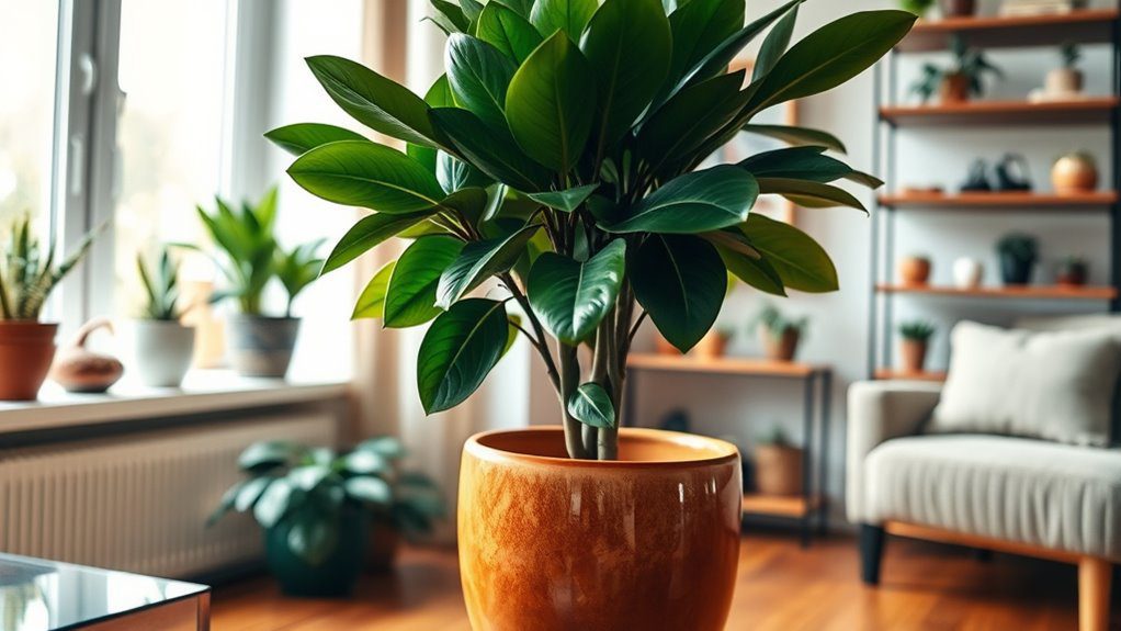 elegant low maintenance indoor plant