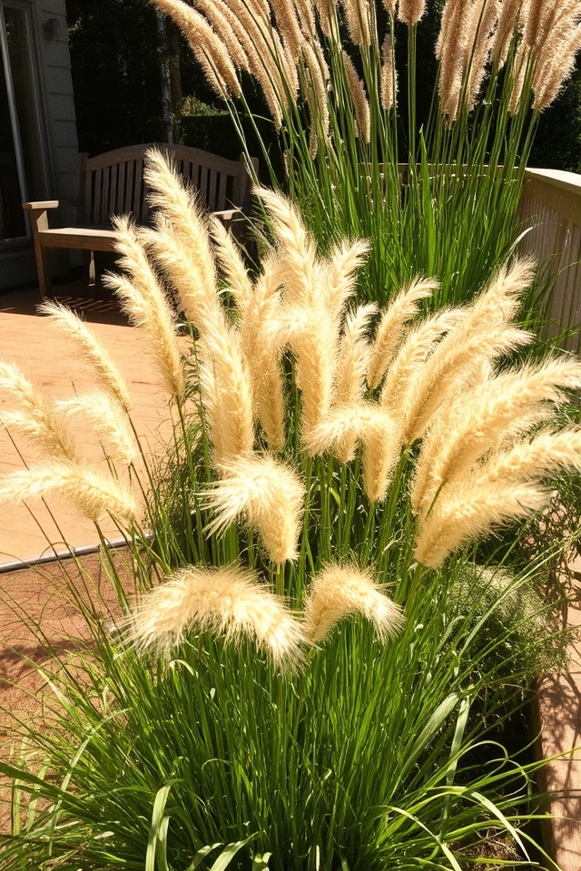 elegant low maintenance outdoor decor