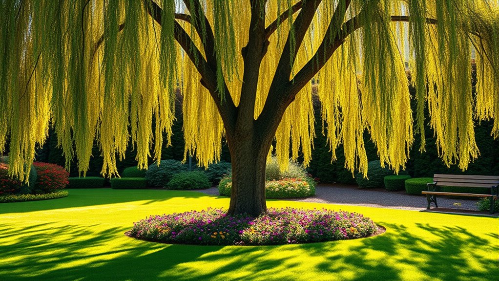 elegant shade tree foliage