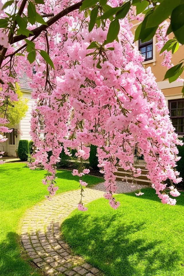 elegant springtime floral display
