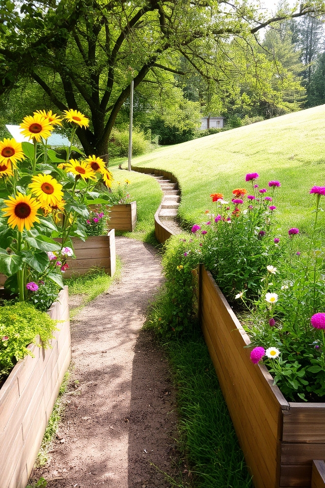 elevated beds enhance gardens