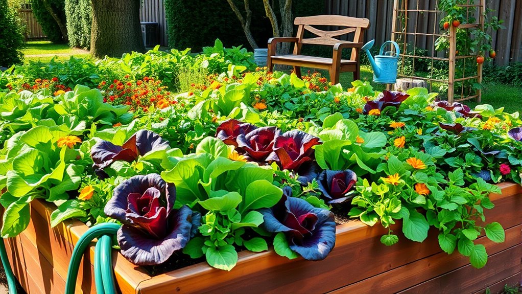 elevated gardens for vegetables