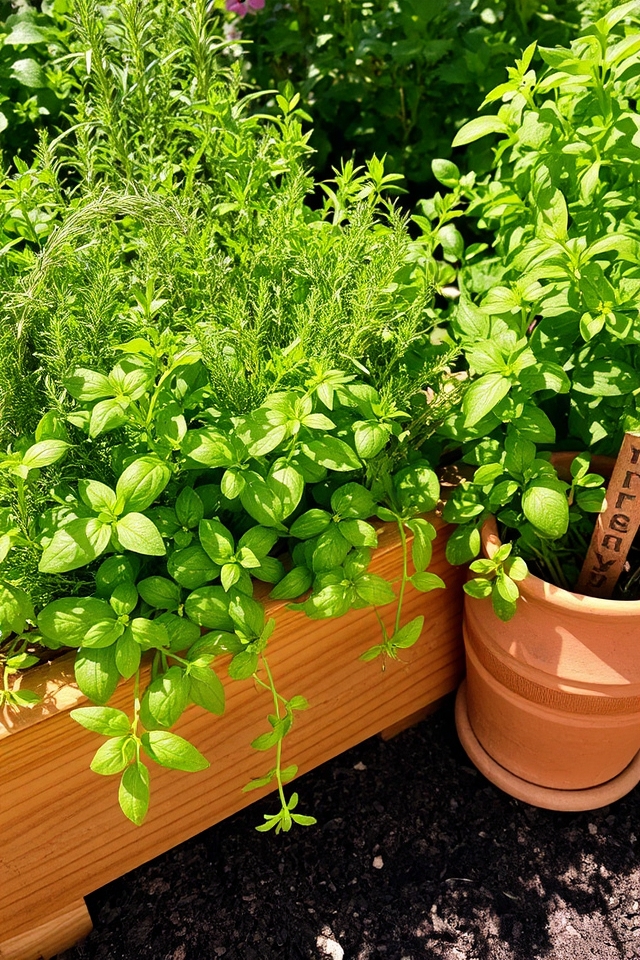 elevated herb garden benefits
