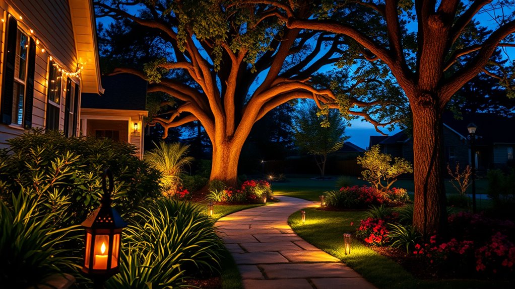 enchanting evening garden retreat